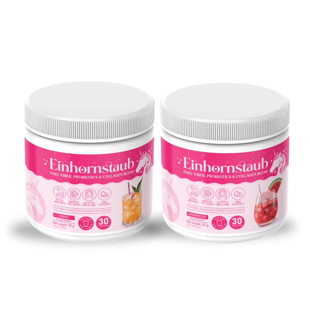Einhornstaub | Darm gut, alles gut. | 1 + 1 Gratis Aktion (2-Monate-Vorrat)