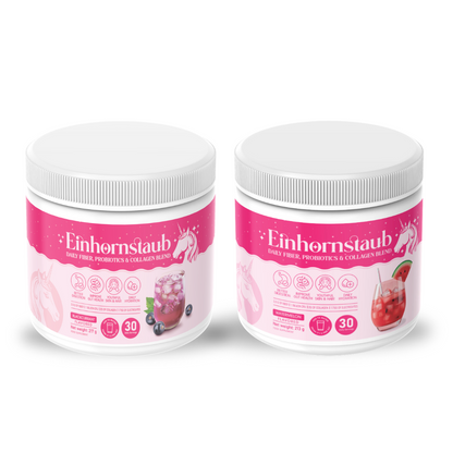 Einhornstaub | Darm gut, alles gut.  | 1 + 1 Gratis Aktion (2-Monate-Vorrat)