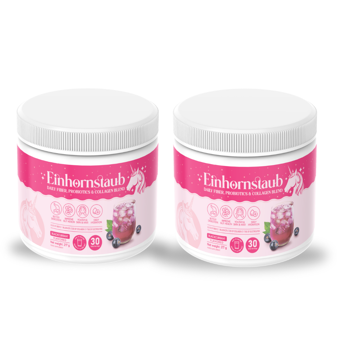 Einhornstaub | Darm gut, alles gut.  | 1 + 1 Gratis Aktion (2-Monate-Vorrat)