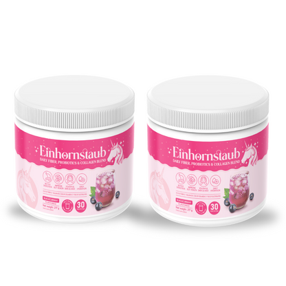 Einhornstaub | Darm gut, alles gut.  | 1 + 1 Gratis Aktion (2-Monate-Vorrat)